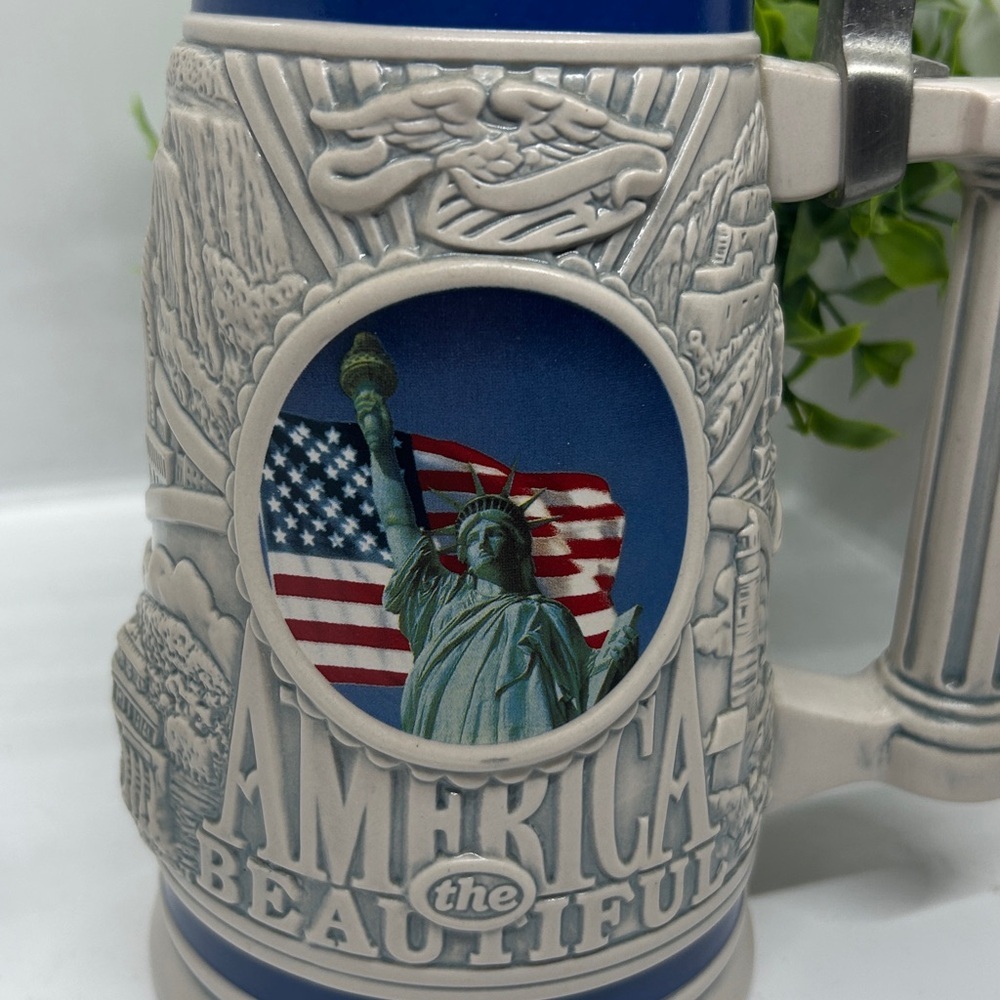 Vintage Avon 2002 America The Beautiful Beer Stein Avon Fine Collectibles #35446 - Picture 10 of 16